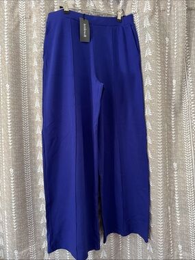 Kettlewell Ponte Wide Leg Pants in Jewel Iris